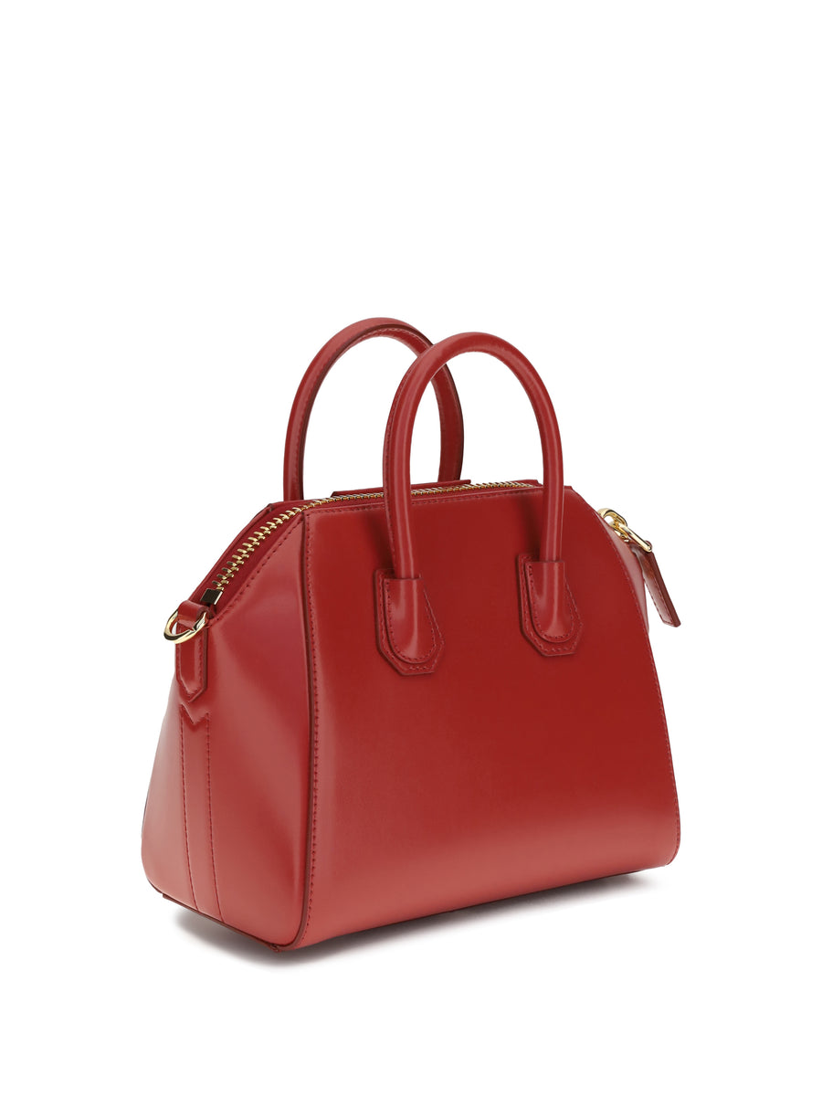 Handbag Antigona Mini Vermilion Calf Leather Handbags