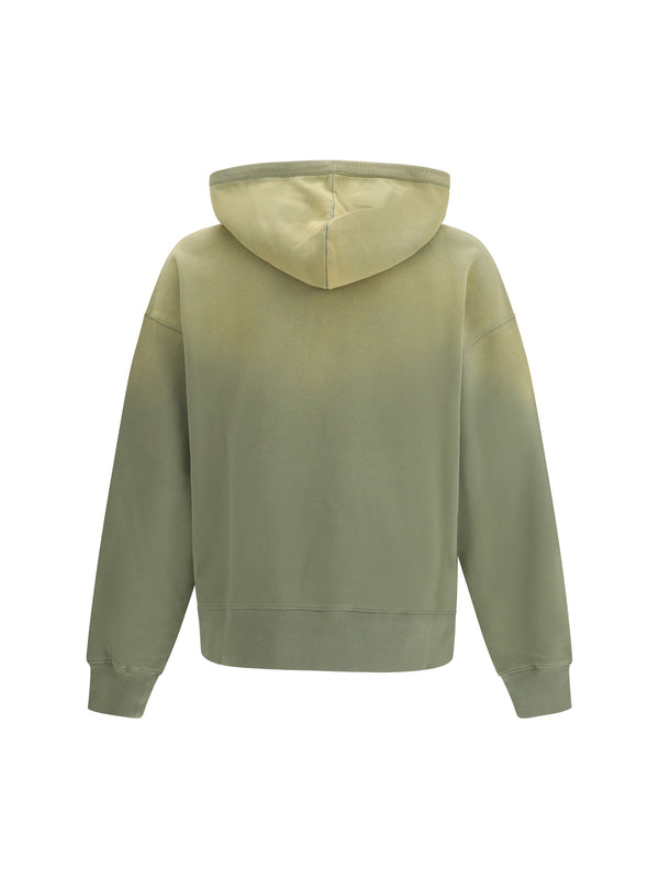 Hoodie Grip Deep Lichen Green Cotton Sweatshirts