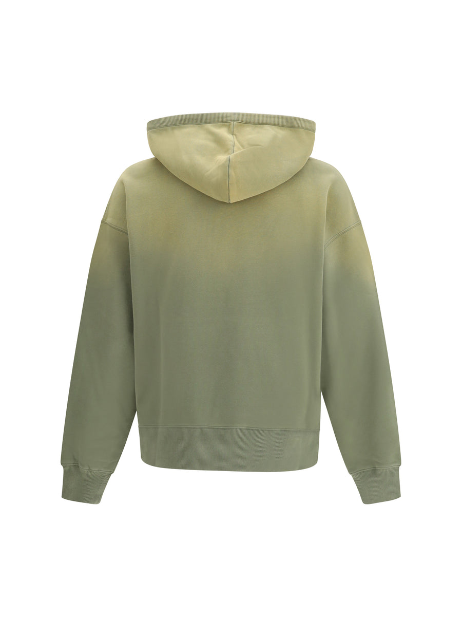 Hoodie Grip Deep Lichen Green Cotton Sweatshirts