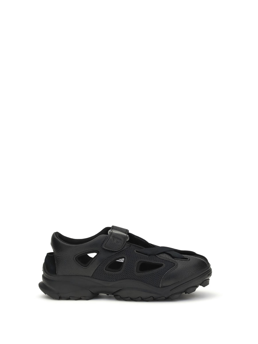 Sandals Gsg9 Black Leather Black/black/black