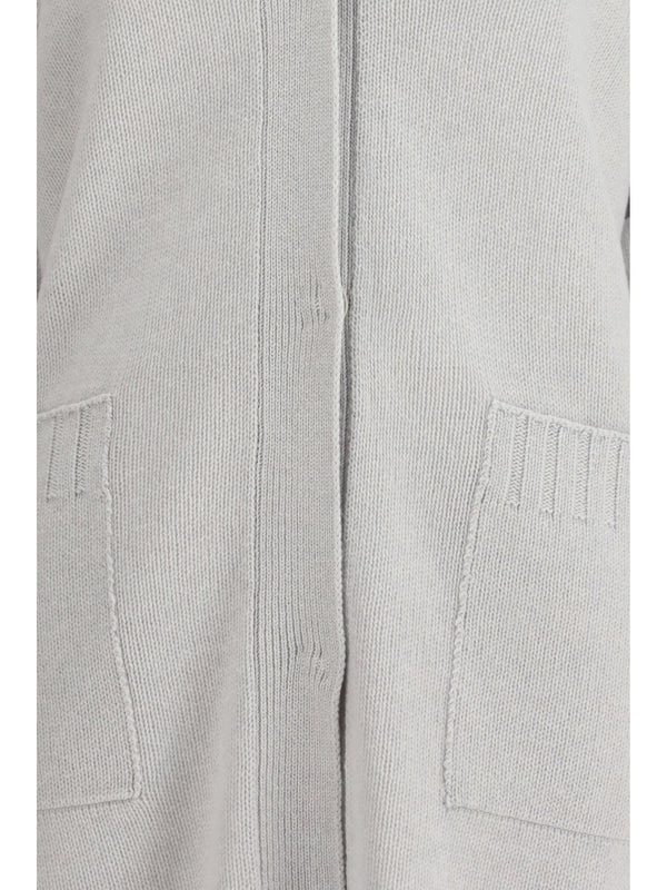 Cardigan Fine-Knit Rain Fleece Wool