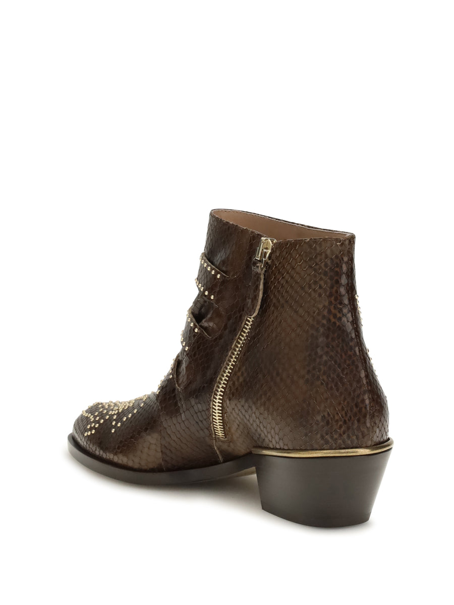 Ankle Boots Susanna Wild Khaki Calf Leather