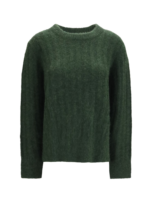 Cashmere And Silk Crewneck Sweater 36 Kashmir/capra Hircus