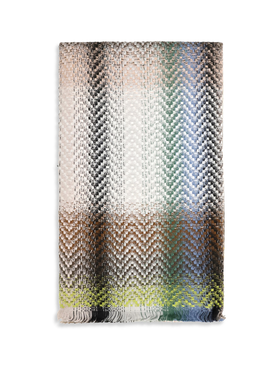 Check_new Plaid 130x190 Beige Multicolor Acrylic; Wool Ovis Aries Extras
