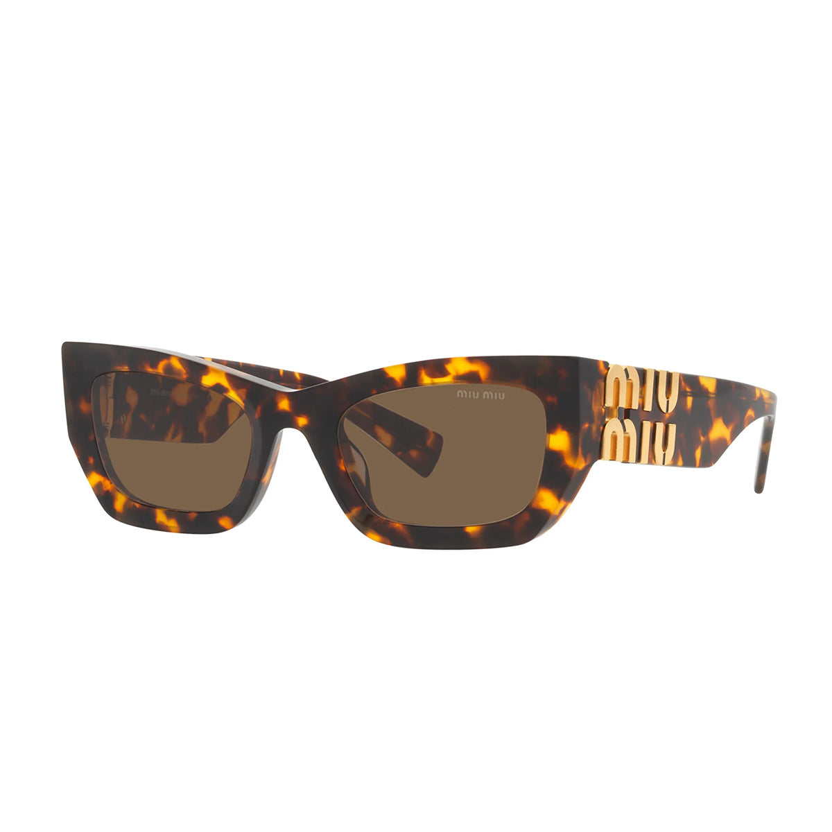 Miu 0MU 09WS Glimpse VAU06B Havana Marrone Acetate Occhiali Da Sole