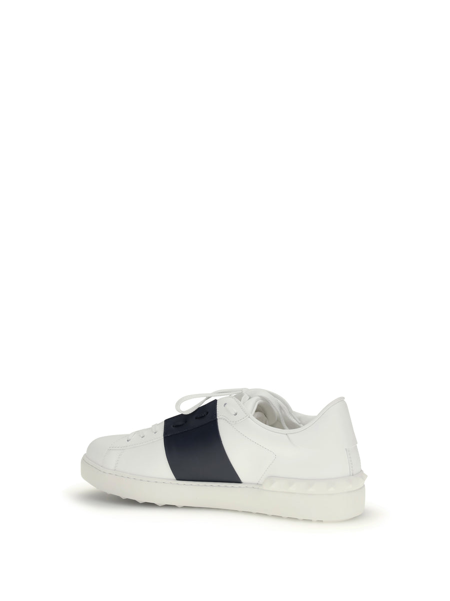 Sneakers Open White-Navy White/navy/white Trainers
