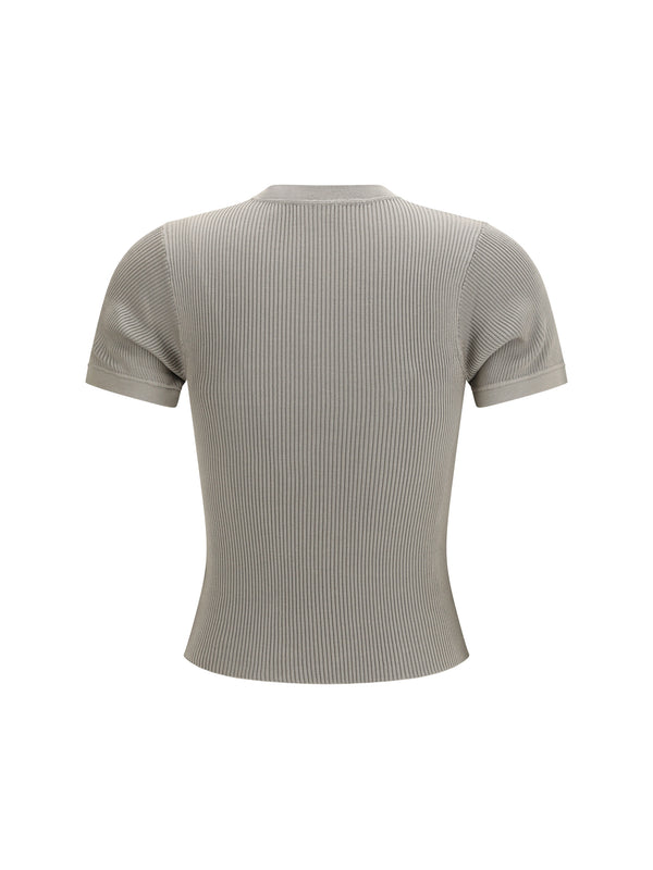 T-Shirt Ribbed Silk Fog T-shirts & Jerseys