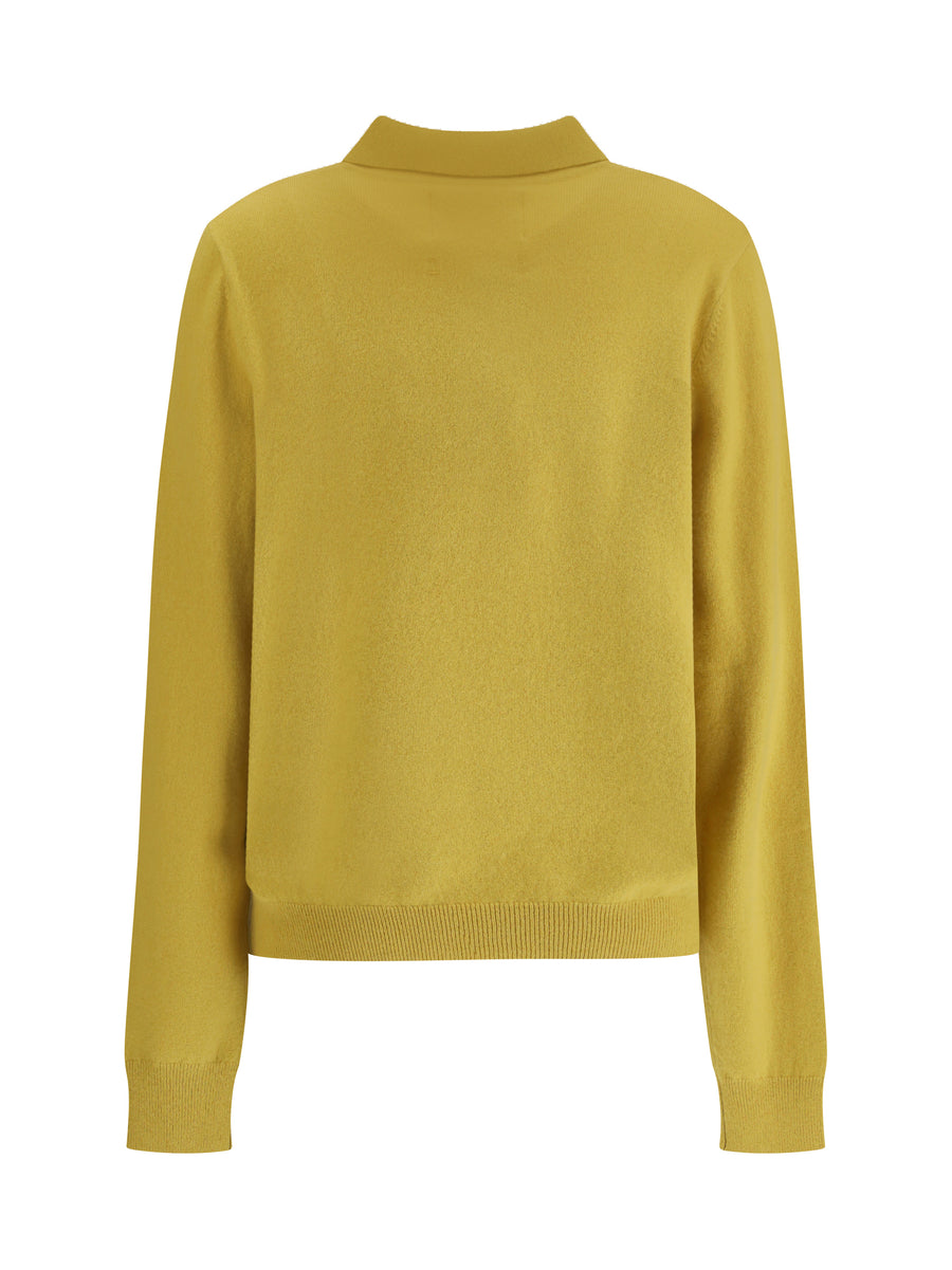 Cashmere Jumper N°223 Corn (capra Hircus)