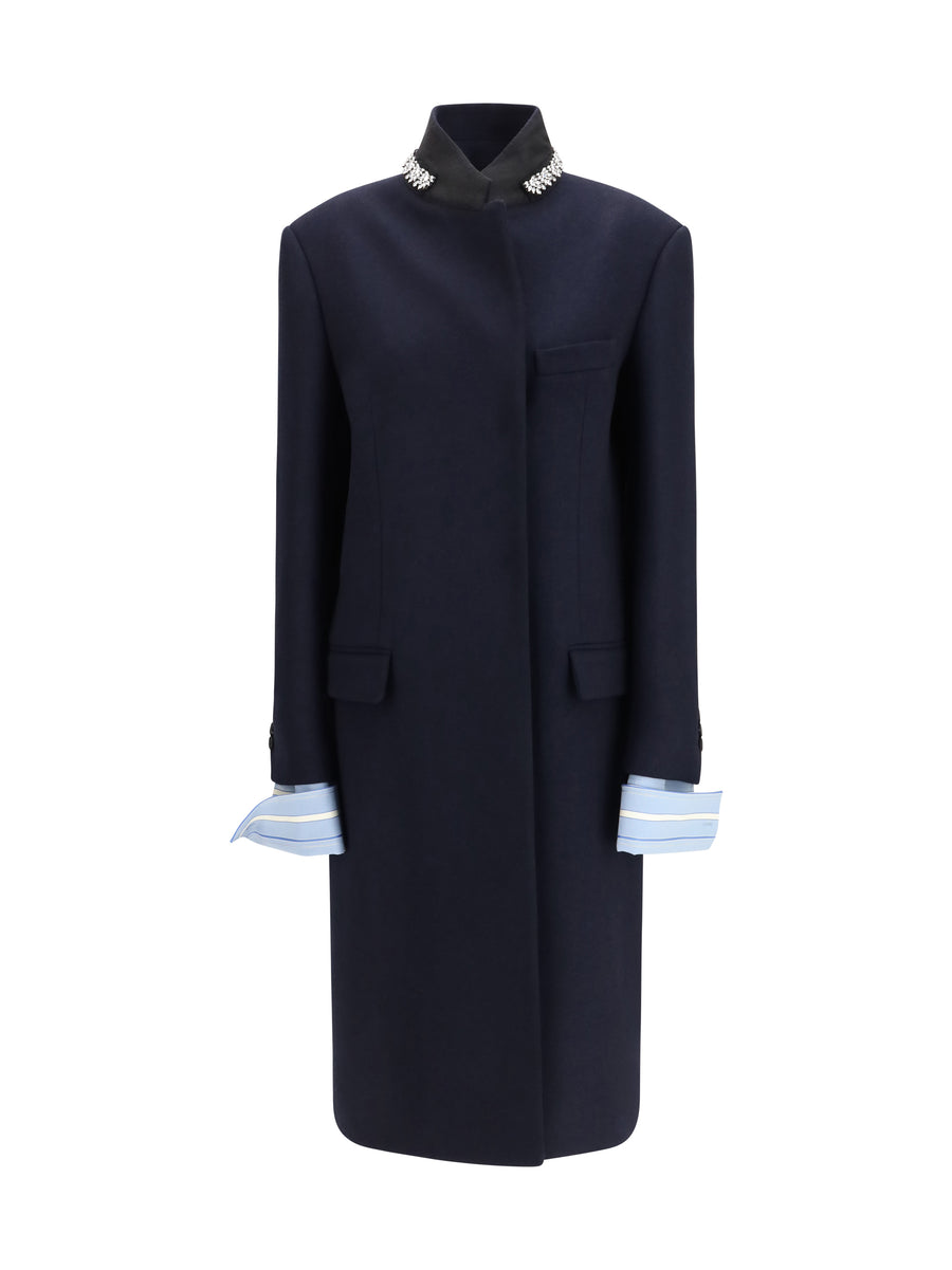 Wool Coat Blue Fleece (ovis Aries)