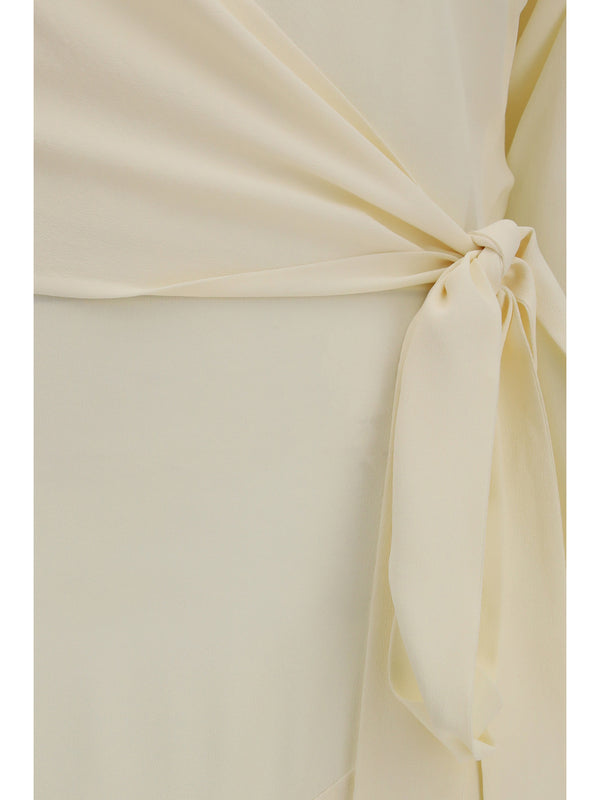 Dress Chemisier Cream Acetate