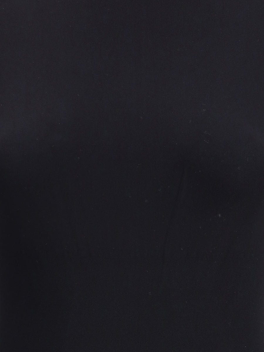 Shaping Body Turtleneck Black Tops