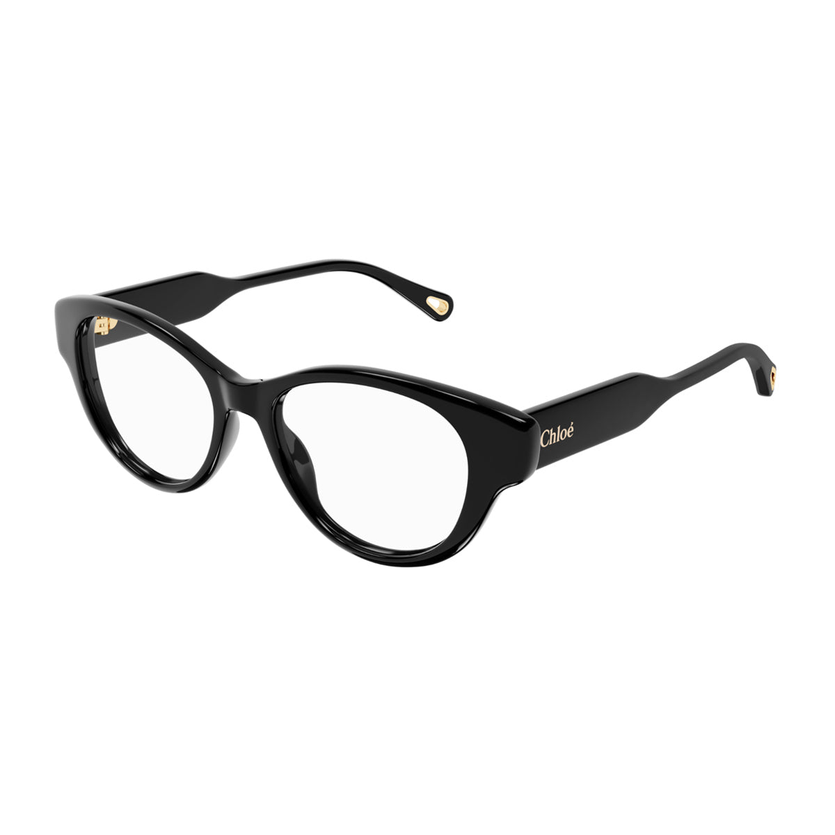 CH0199O 001 Nero Recycled Acetate Occhiali Vista