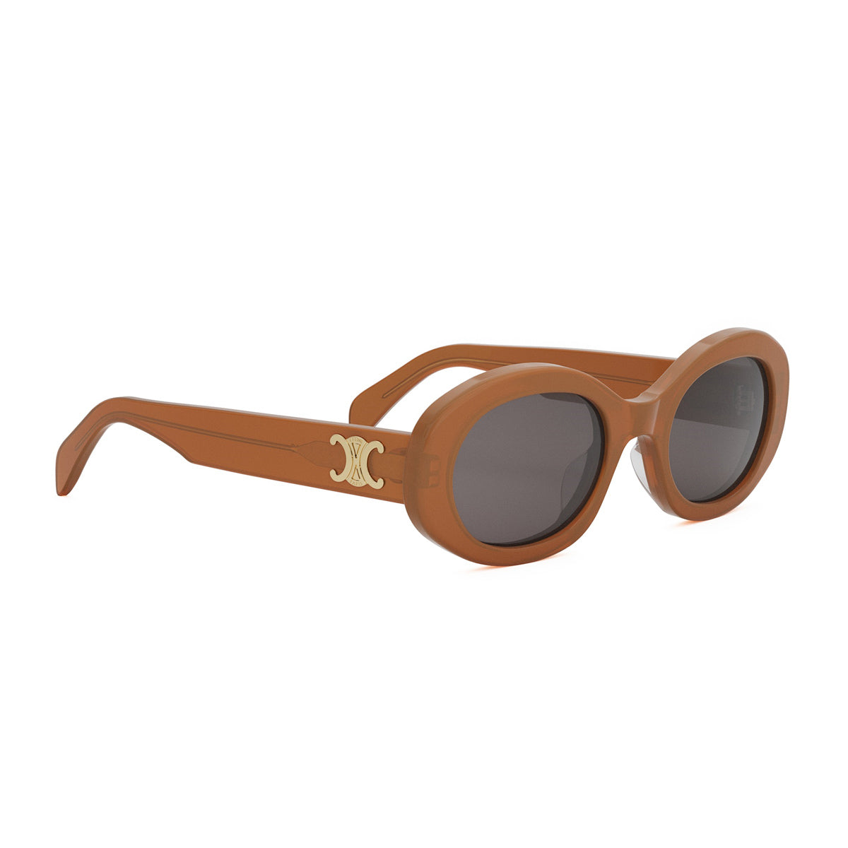 Celine CL40194U Triomphe 45A Opaline Caramel Arancione Acetate Occhiali Da Sole