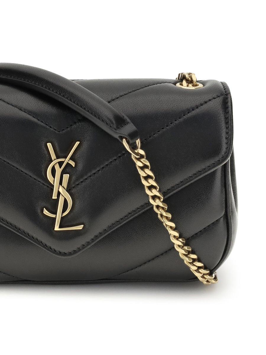 Lou Shoulder Bag Black Lambskin