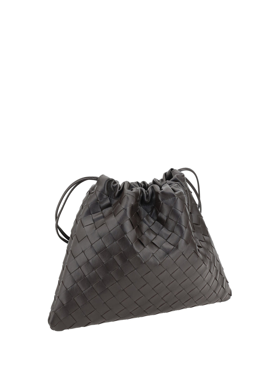 Leather Clutch Bag Fondant Gold Make Up