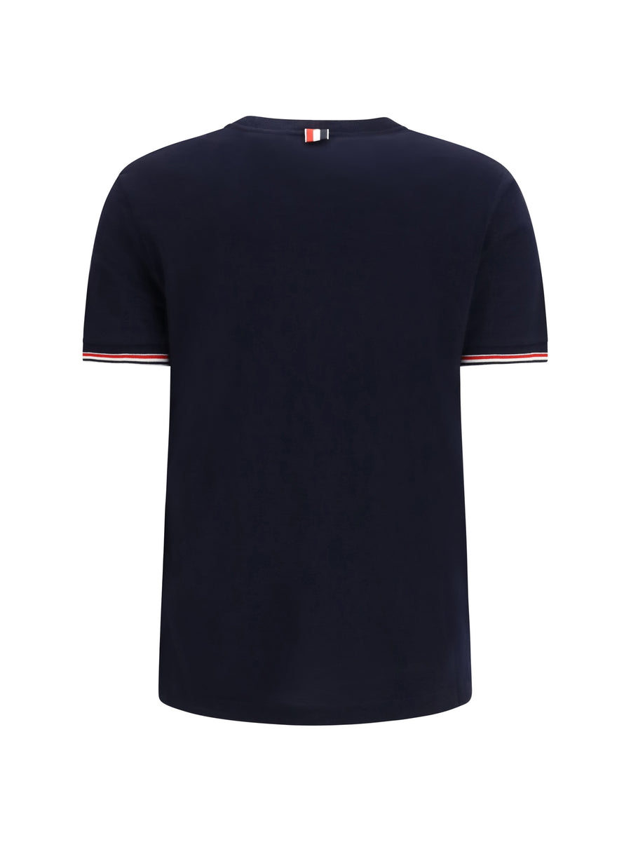 T-Shirt Wool-Blend Navy Merino Wool T-shirts & Jerseys