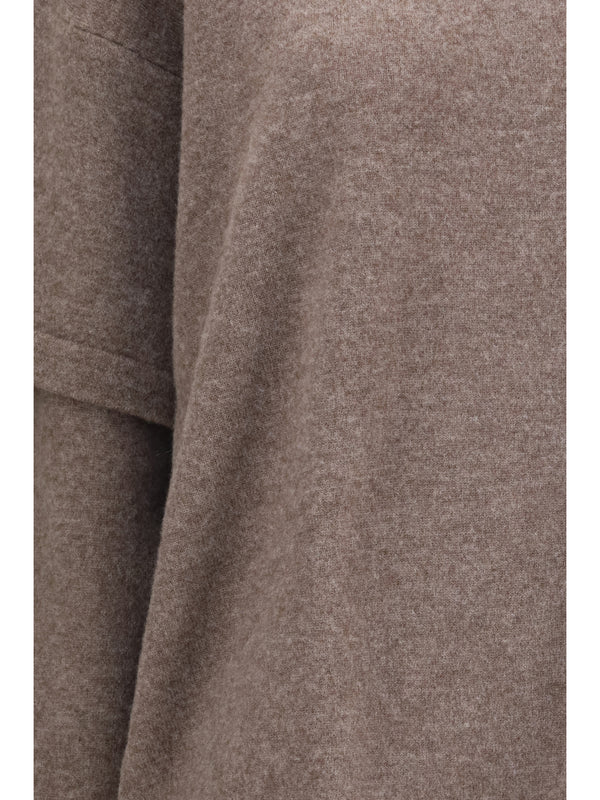 Sweater Troy Cashmere Brown Fleece Wool (ovis Aries) T-shirts & Jerseys