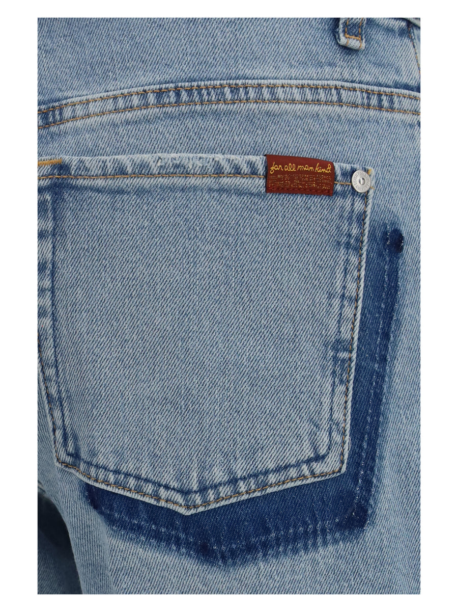 Straight Jeans Calie Blue Cotton