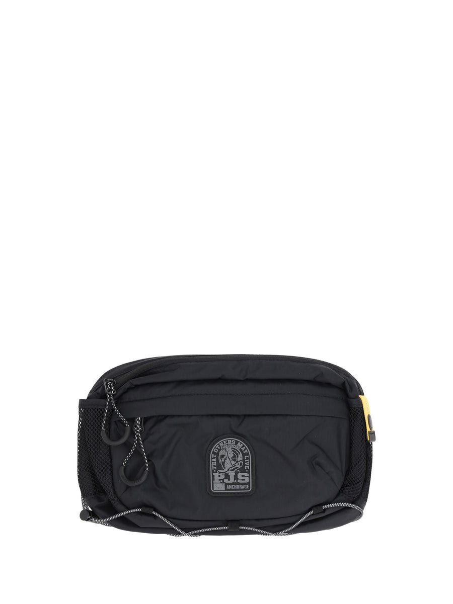 Logoed Funny Pack Black Nylon Clutches