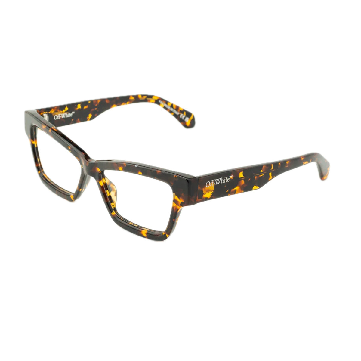 Off White OERJ077 STYLE 77 6000 Havana Marrone Acetate Occhiali Da Vista