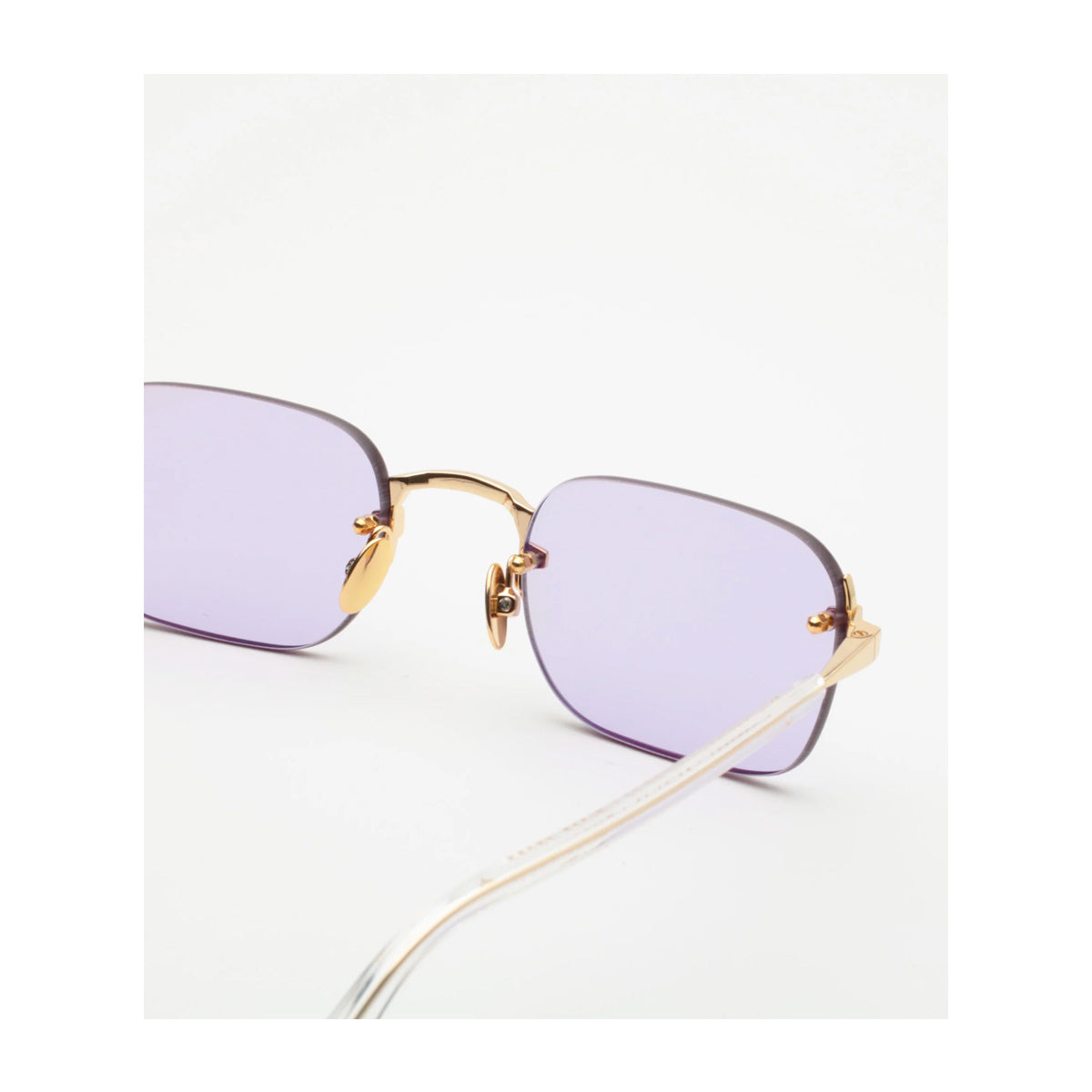 Gast Domsa DOM04 Gold Light Violet Oro Metal Occhiali Da Sole
