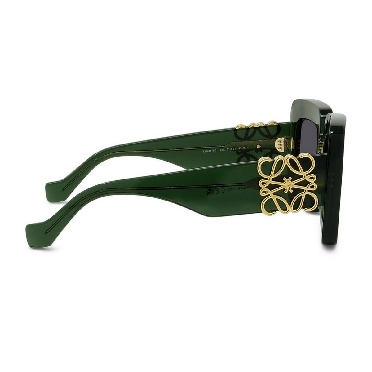 Loewe LW40176U Anagram 98A Verde Acetate Occhiali Da Sole