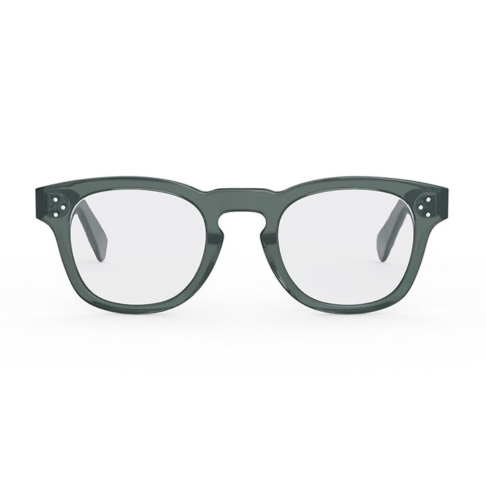 Celine CL50118I 3 Dots HD 093 Transparent Green Verde Acetate Occhiali Da Vista