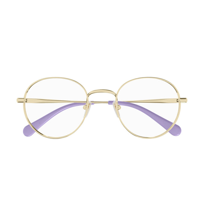 CC0024O Linea Chloé Junior 001 Oro Metal Occhiali Vista