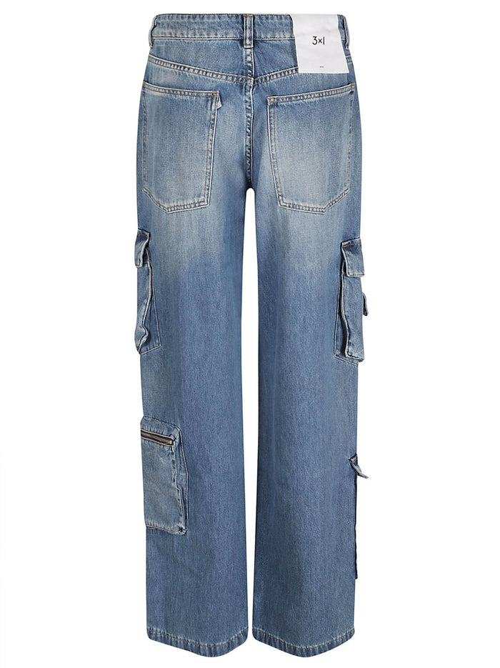 31-W32001-DR1131 Blu Cotton made In Italy Pantalone
