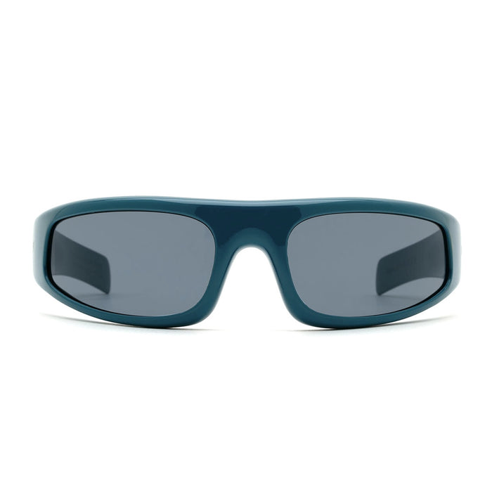 Retrosuperfuture Cerchietto DOG Alzavolo (Azzurro) Blu Acetate Occhiali Da Sole