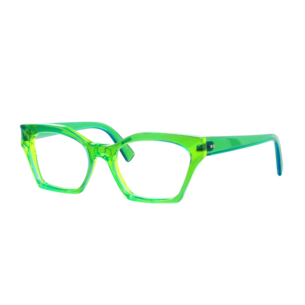 Jane K18 Verde Celluloid Occhiali Vista
