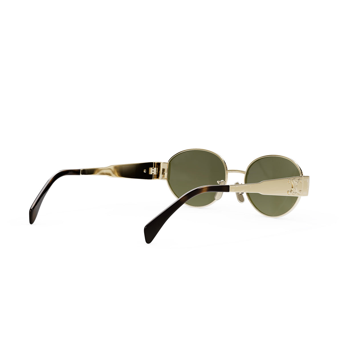 Celine CL40235U Metal Triomphe 30N Gold Oro Occhiali Da Sole