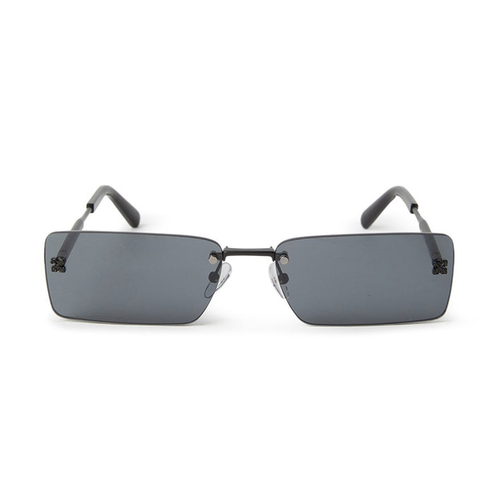RICCIONE SUNGLASSES Black Nero Metal Occhiali Sole