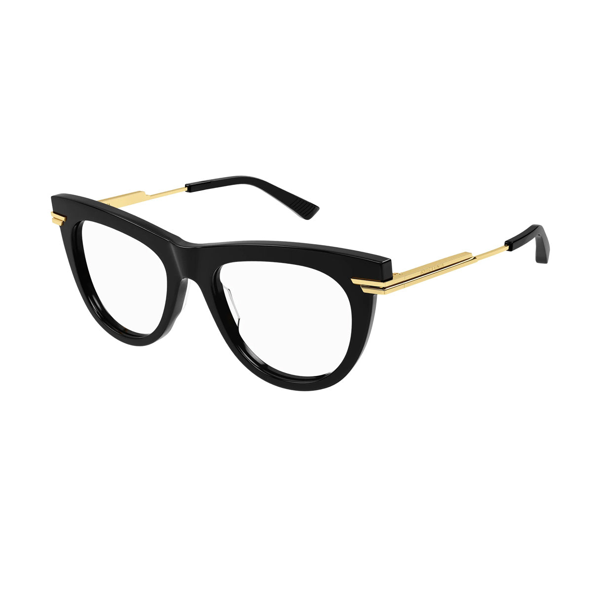 BV1297O LINEA MINIMALIST 001 Black Gold Nero Acetate/metal Occhiali Da Vista