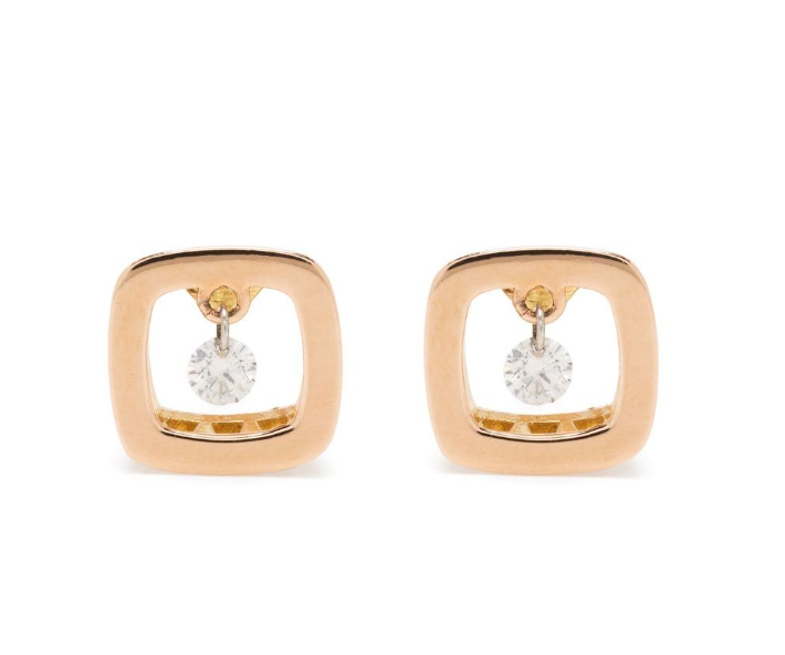 Ponte Vecchio 18kt rose gold earrings in rose gold