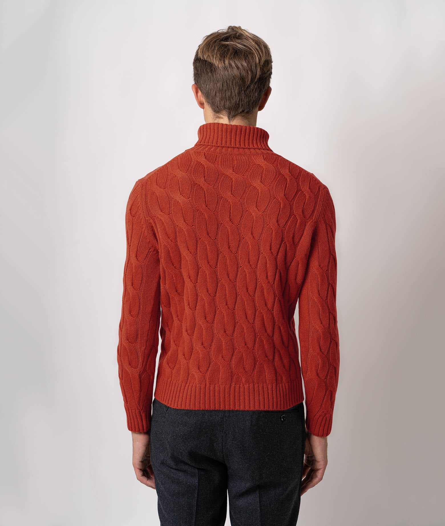 Turtleneck Cashmere Sweater Lapponia Goldenrod Maglieria Dis/lav Pesante