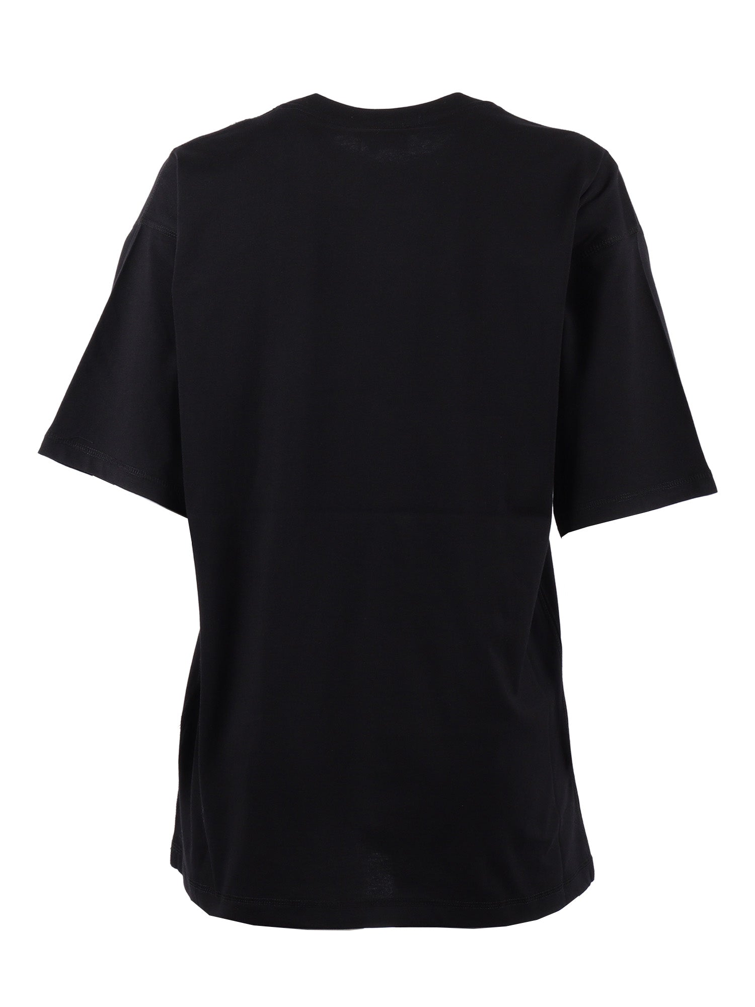 T-shirts Black Cotton Short Sleeves T-shirt