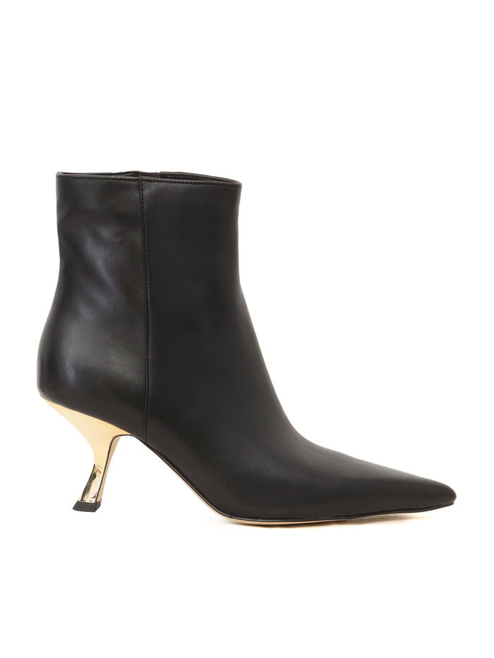 Luna Bootie Black Sheep Leather Boot