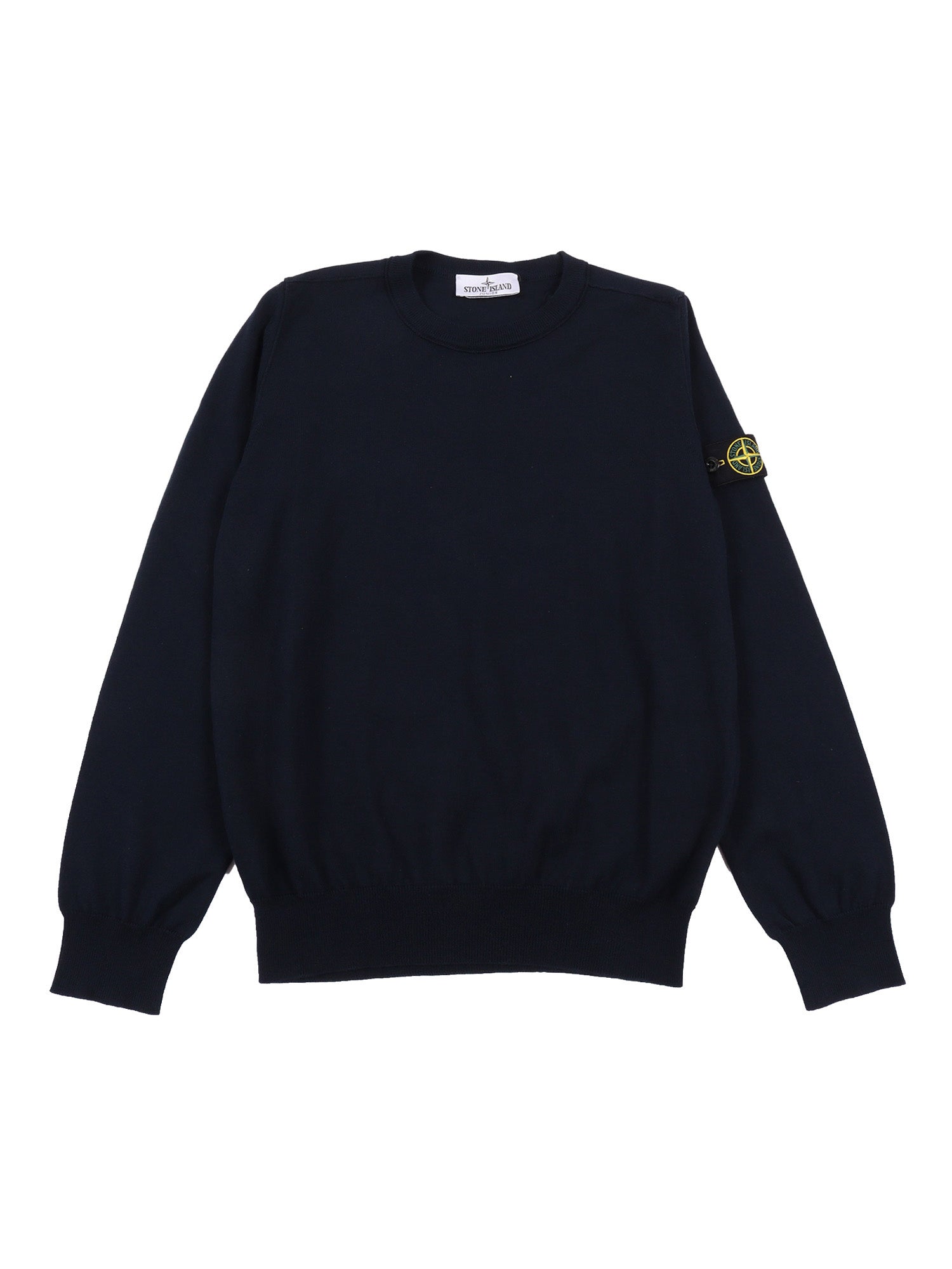 SWEATER Blue Cotton Crewneck
