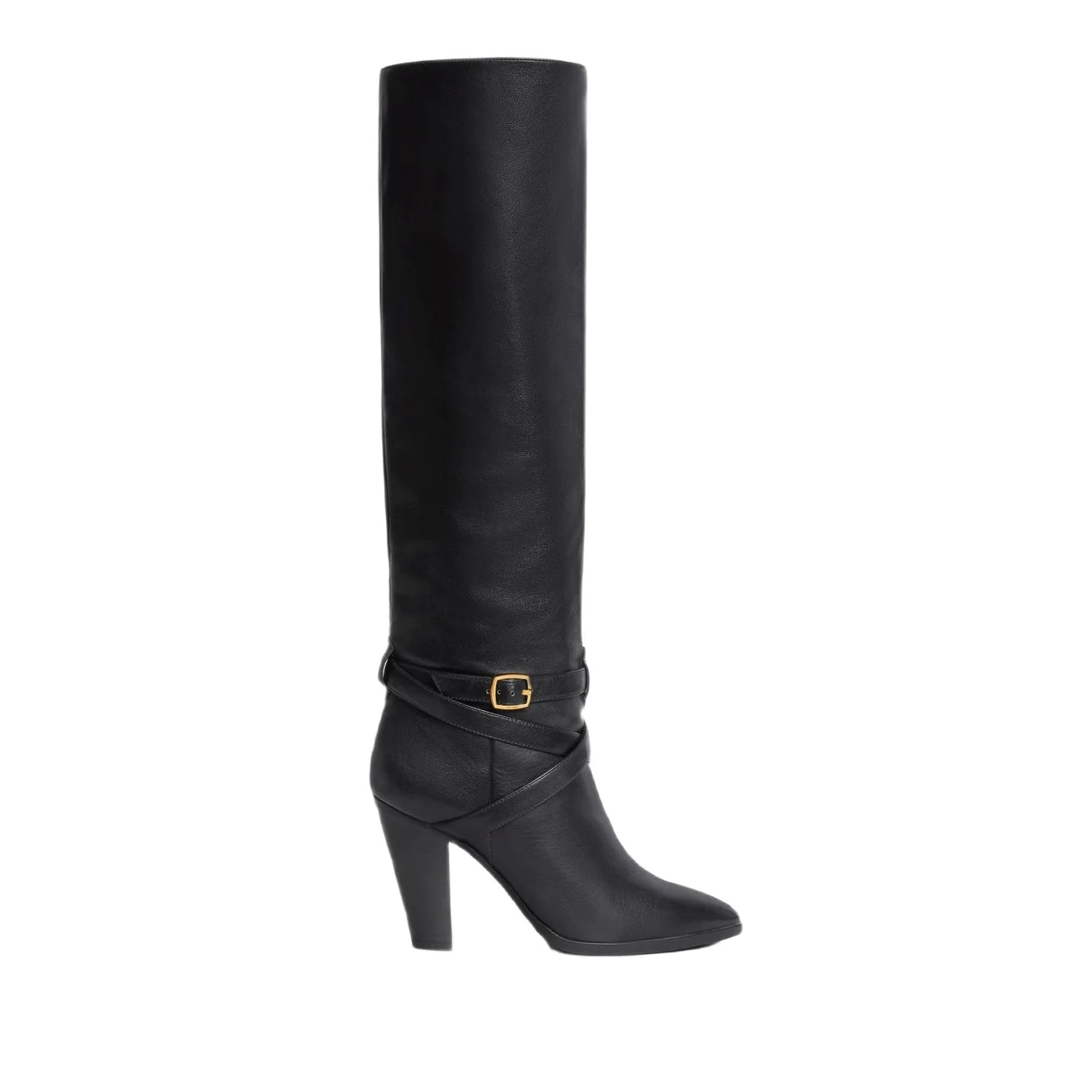 Wiltern Boots Black Calf Leather