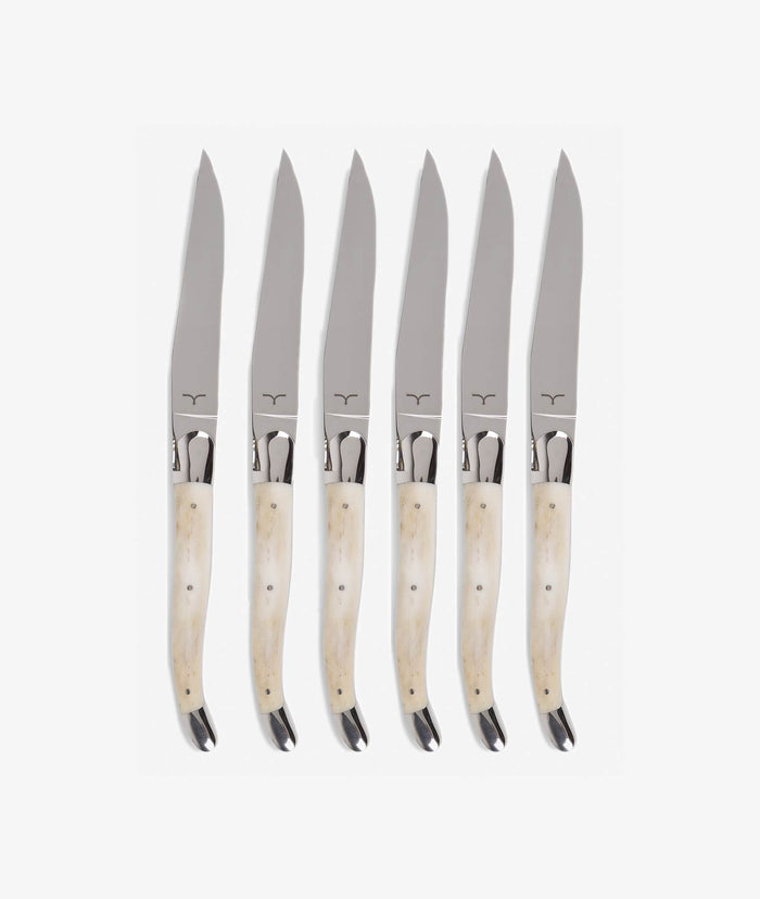 Table Knives Bœufs Blancs White Cutlery