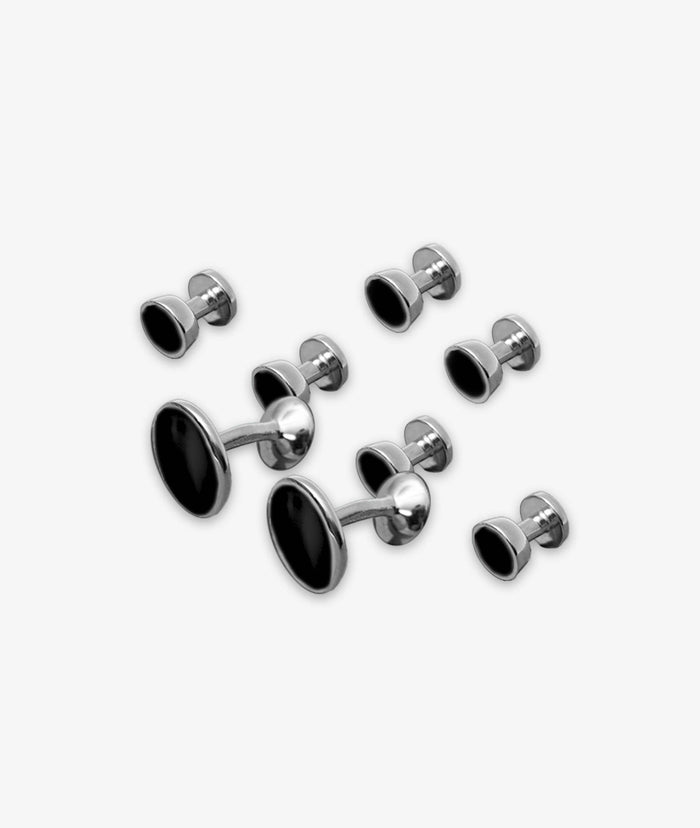 Onyx Tuxedo Set Neutral Jewelry