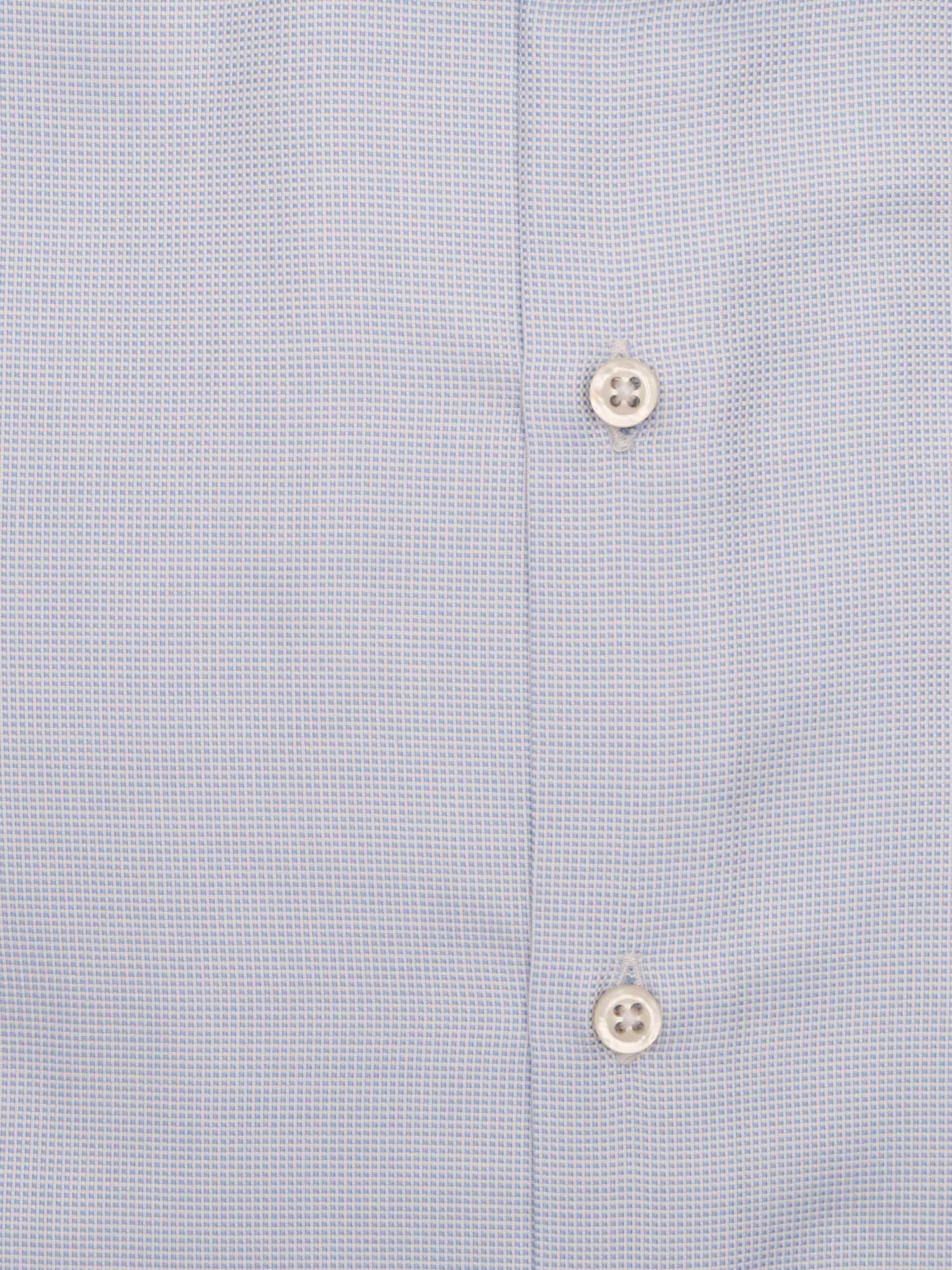 Mens Shirt Light Blue Cotton