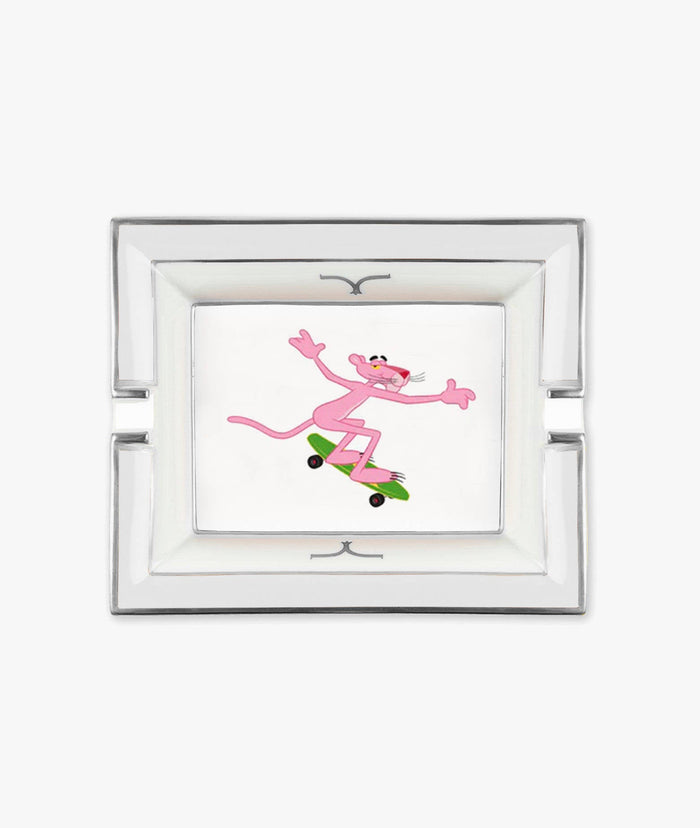 Ashtray Pink Panther Skateboard Gold