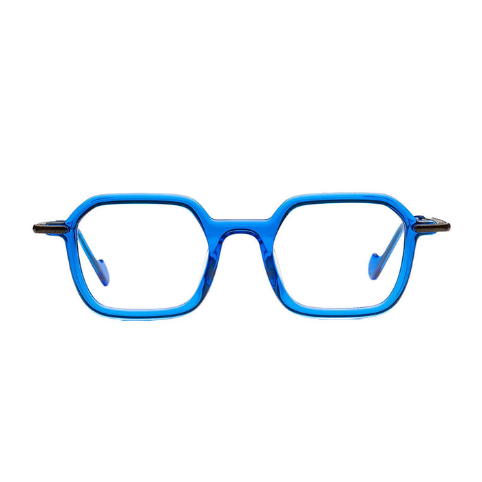Matttew Fruity 1867 Blu Marrone Acetate/metal Occhiali Da Vista
