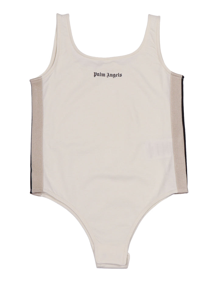 Track Body Girl White Top &