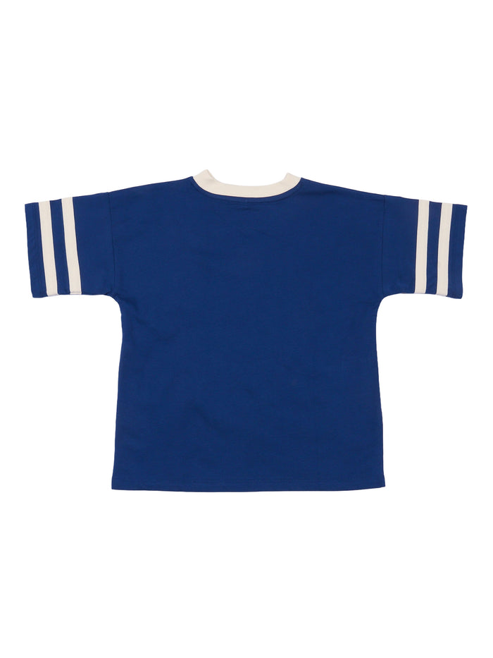 Alien Application Ss Tee Blue Organic Cotton Short Sleeves T-shirt