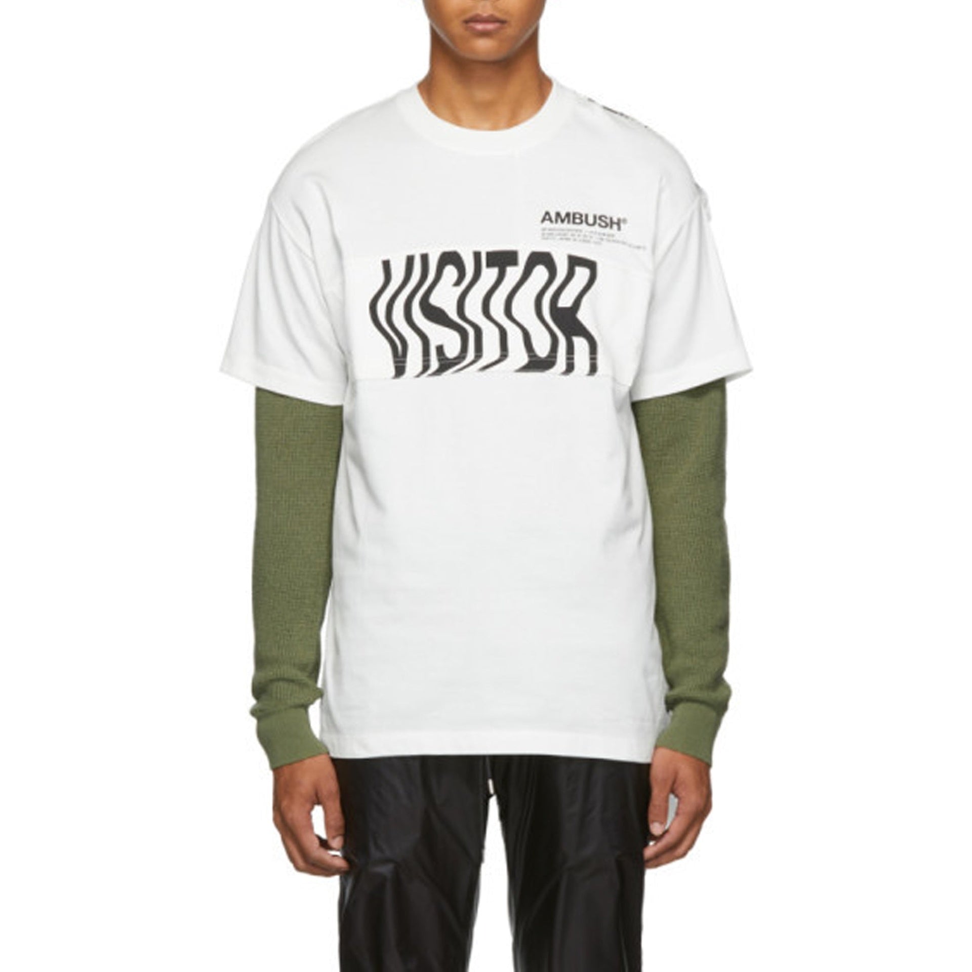 Ambush White Cape T-Shirt Cotton