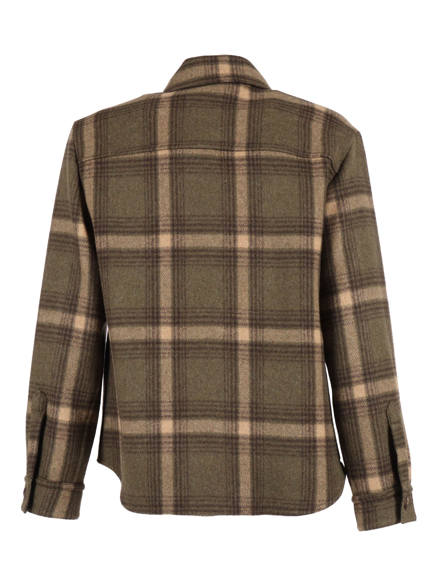 Archive Over Shirt-Jacket Wool Polyamide Coat