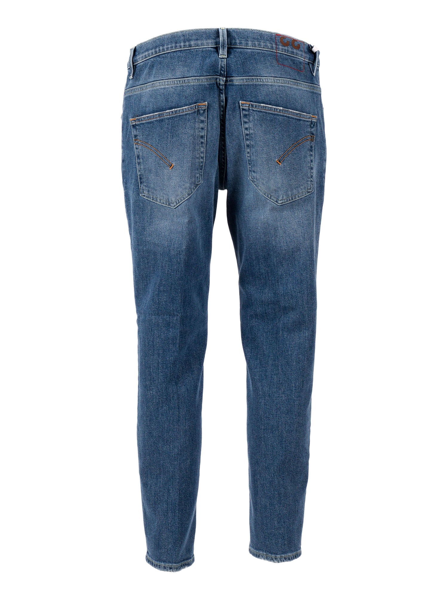 BRIGHTON PANTS Blue Cotton Elastan Jean